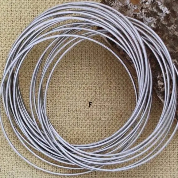 Silpada Multistrand "21 Bangle Salute" Sterling Silver Bangle - Picture 3 of 6